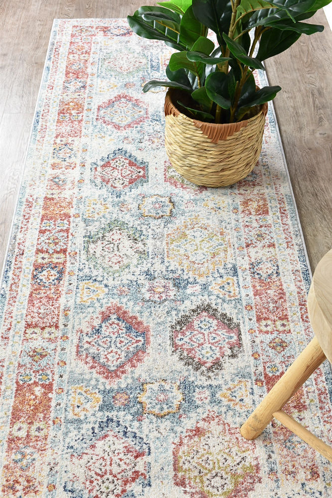 Morocco 0414A Tile Grey Rug