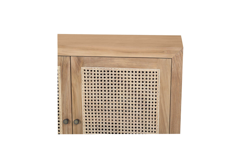 Charleston Four Door Sideboard – Natural