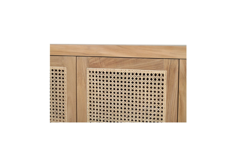 Charleston Four Door Sideboard – Natural