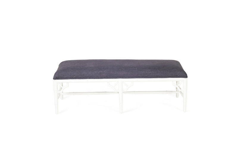 Whitley Chester Bench Seat | Bed End – 135cm – Navy Cushion