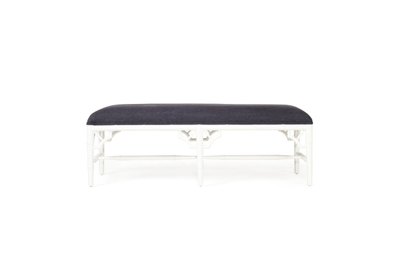 Whitley Chester Bench Seat | Bed End – 135cm – Navy Cushion