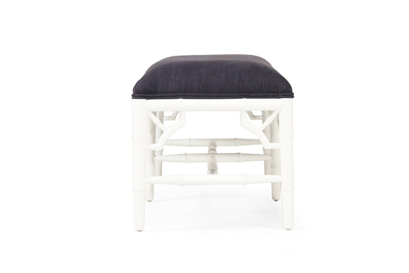 Whitley Chester Bench Seat | Bed End – 135cm – Navy Cushion