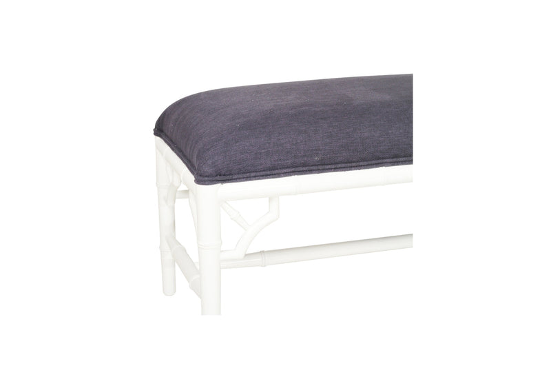 Whitley Chester Bench Seat | Bed End – 135cm – Navy Cushion