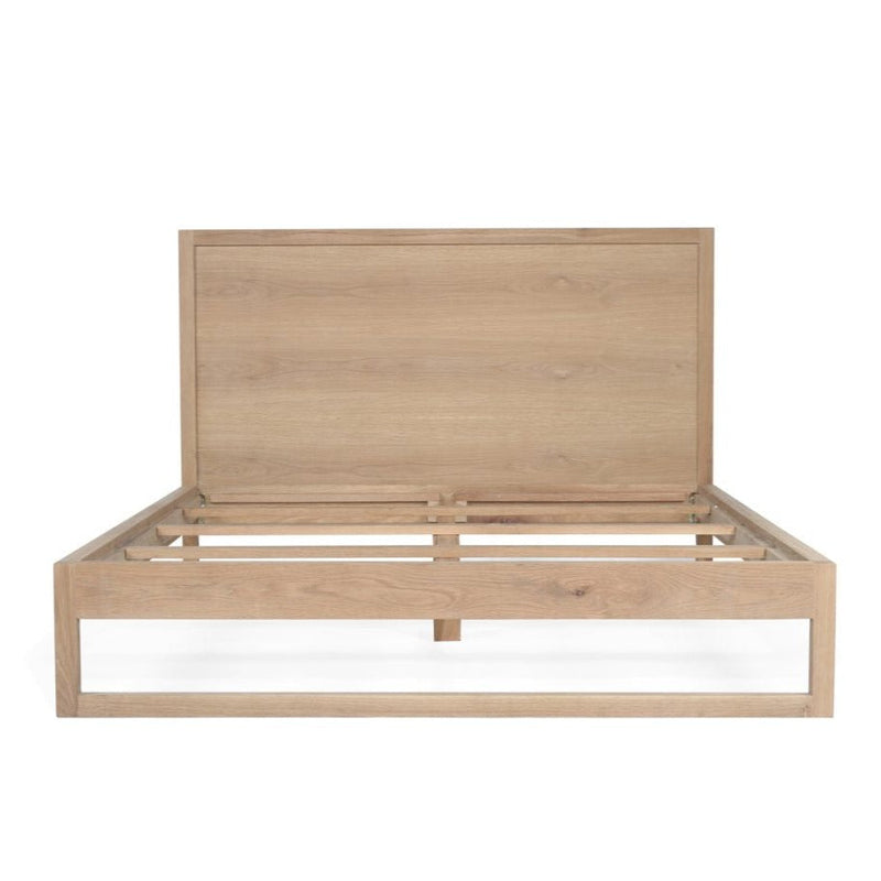 Clover American Oak Bed - Super King