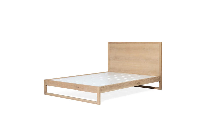 Clover American Oak Bed - Super King