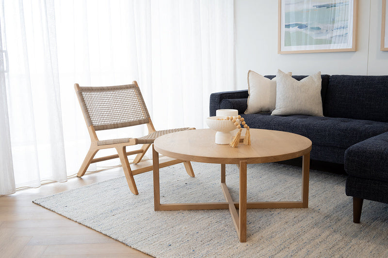 Clover Round Coffee Table - 100cm