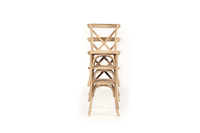 Stackwell Crossley Back Dining Chair - Natural Oak