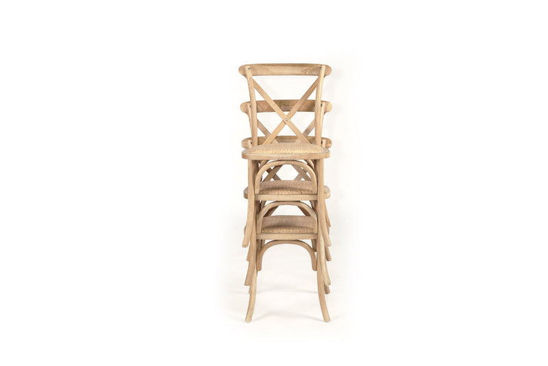 Stackwell Crossley Back Dining Chair - Natural Oak