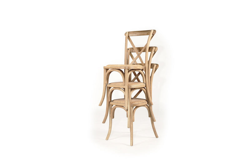 Stackwell Crossley Back Dining Chair - Natural Oak