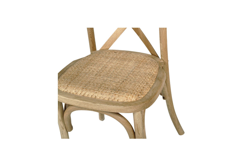 Stackwell Crossley Back Dining Chair - Natural Oak