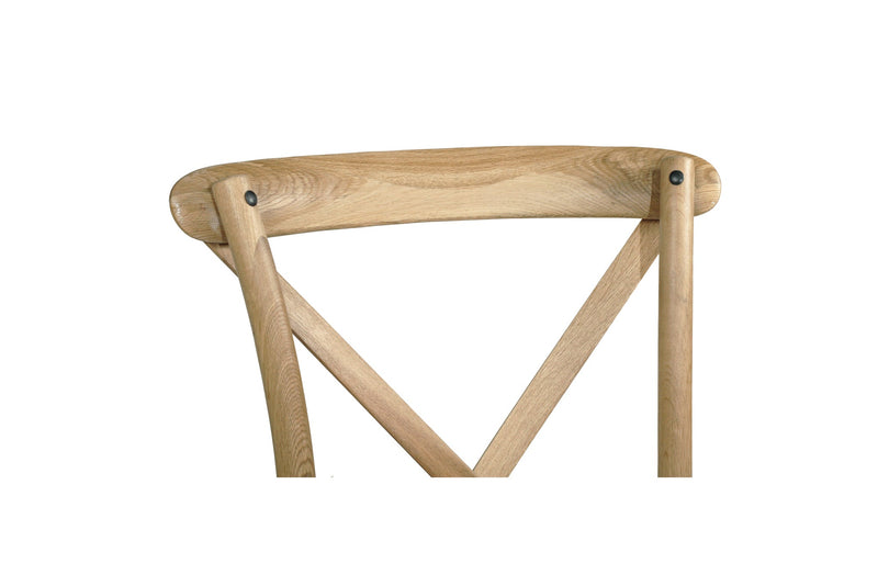 Stackwell Crossley Back Dining Chair - Natural Oak
