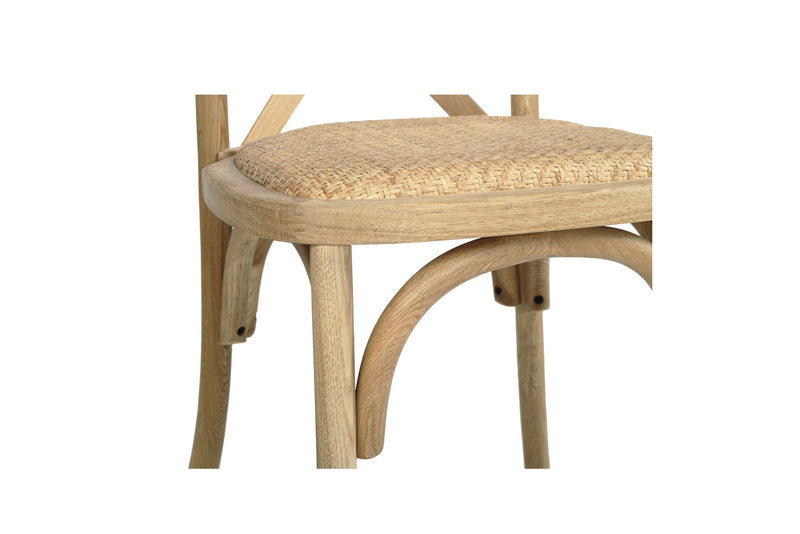 Stackwell Crossley Back Dining Chair - Natural Oak