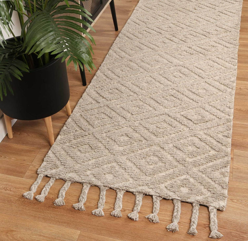 Isla Plush Diamond Ash Rug