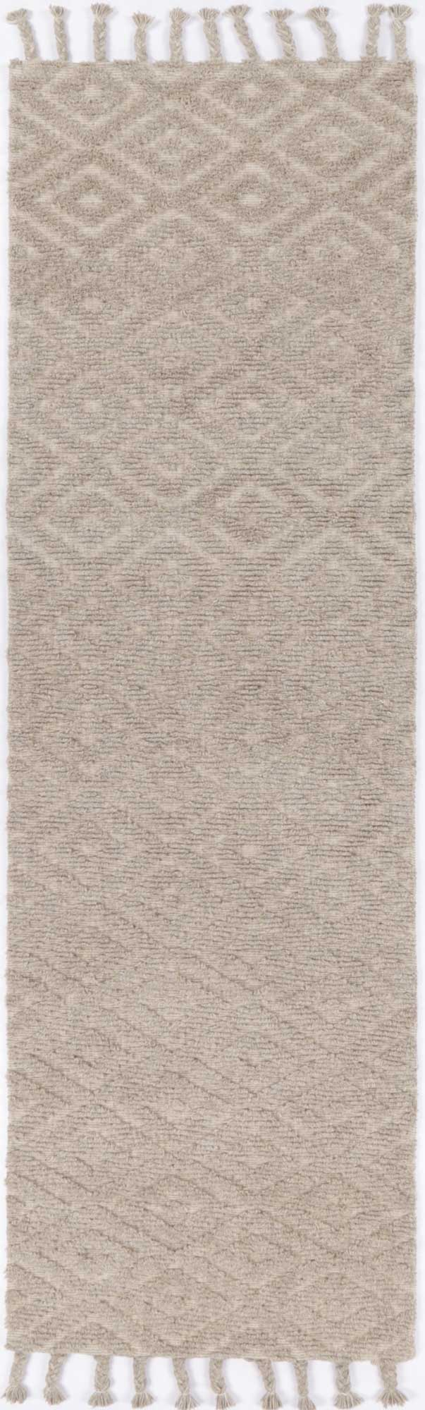 Isla Plush Diamond Ash Rug