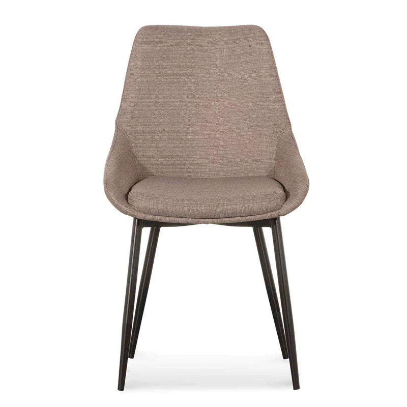 Calibre CDC2001-SE - Dining Chair in Brown Grey (Set of 2)