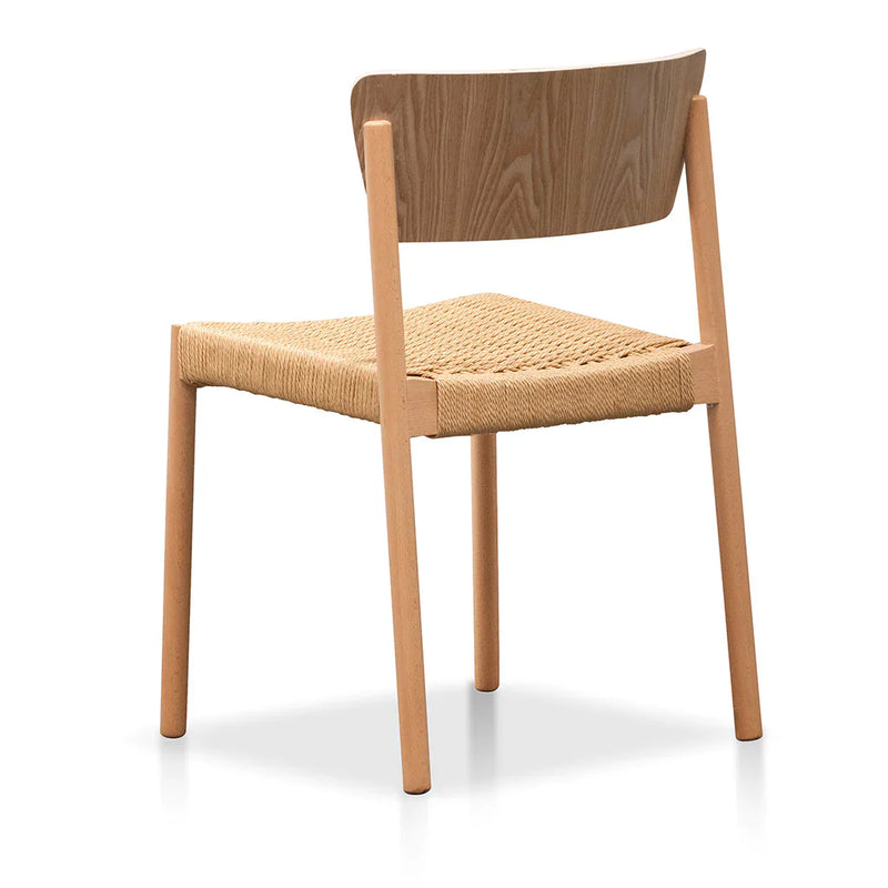 Calibre CDC6803-SD Rope Seat Dining Chair - Natural