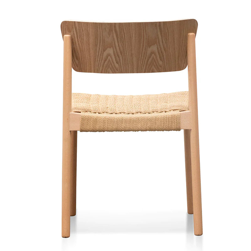 Calibre CDC6803-SD Rope Seat Dining Chair - Natural