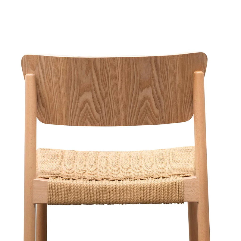 Calibre CDC6803-SD Rope Seat Dining Chair - Natural