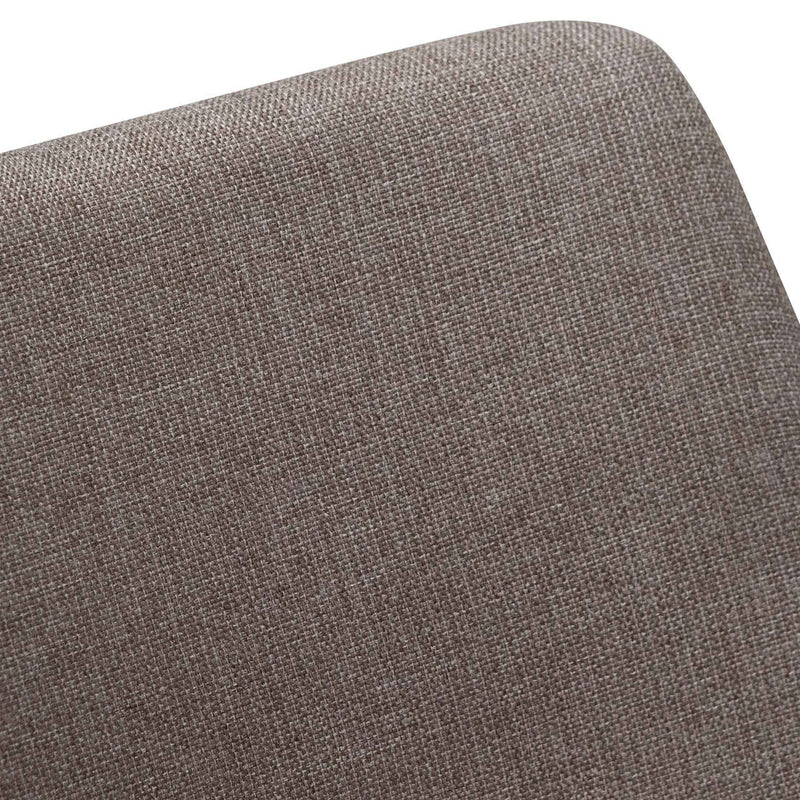 Calibre CDC6851-SE Fabric Dining Chair - Brown Grey (Set of 2)