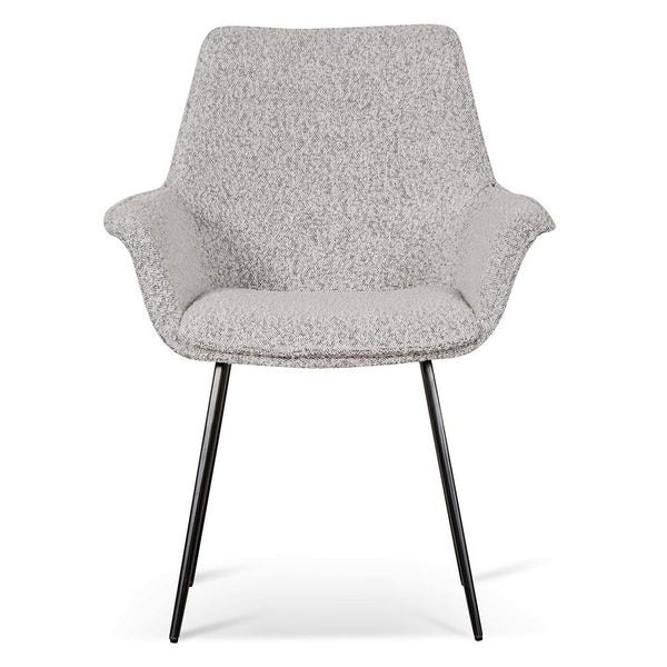 Calibre CDC6876-SE - Dining Chair - Pepper Boucle (Set of 2)