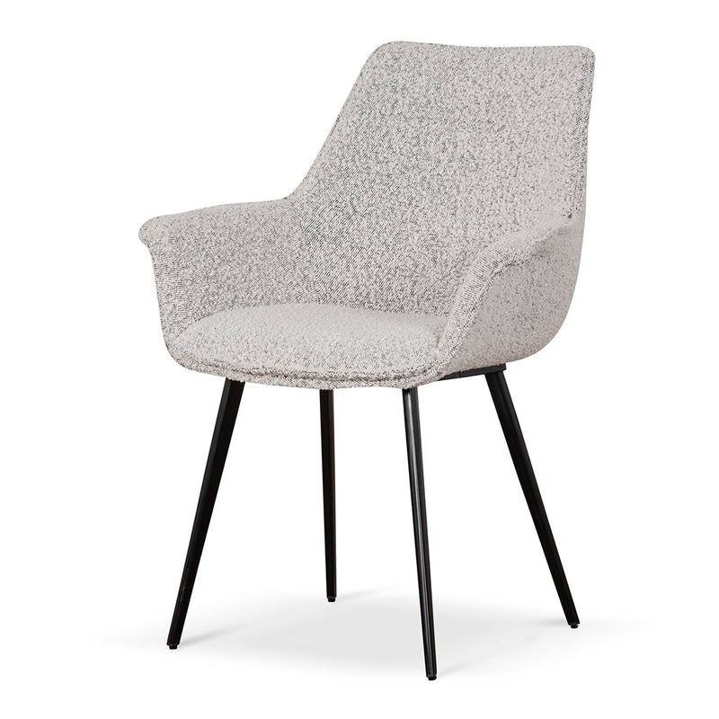 Calibre CDC6876-SE - Dining Chair - Pepper Boucle (Set of 2)