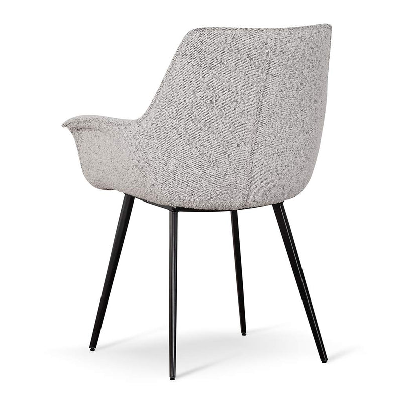 Calibre CDC6876-SE - Dining Chair - Pepper Boucle (Set of 2)