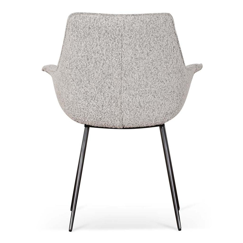 Calibre CDC6876-SE - Dining Chair - Pepper Boucle (Set of 2)