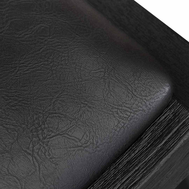Calibre CDC6992-CH Rattan Dining Chair - Black