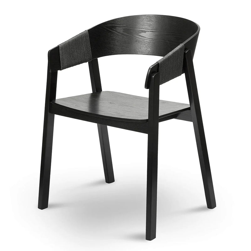 Calibre CDC8198-SD Dining Chair - Full Black (Set of 2)