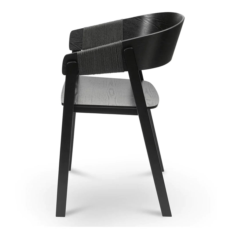 Calibre CDC8198-SD Dining Chair - Full Black (Set of 2)