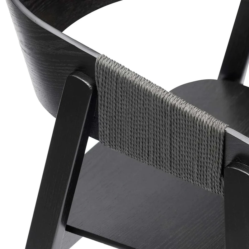 Calibre CDC8198-SD Dining Chair - Full Black (Set of 2)