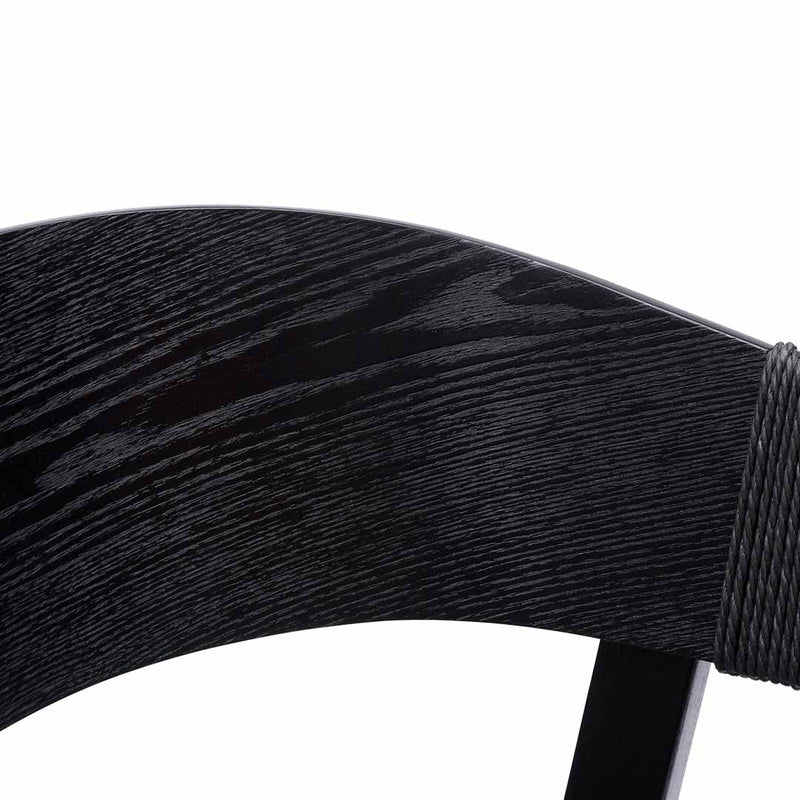 Calibre CDC8198-SD Dining Chair - Full Black (Set of 2)
