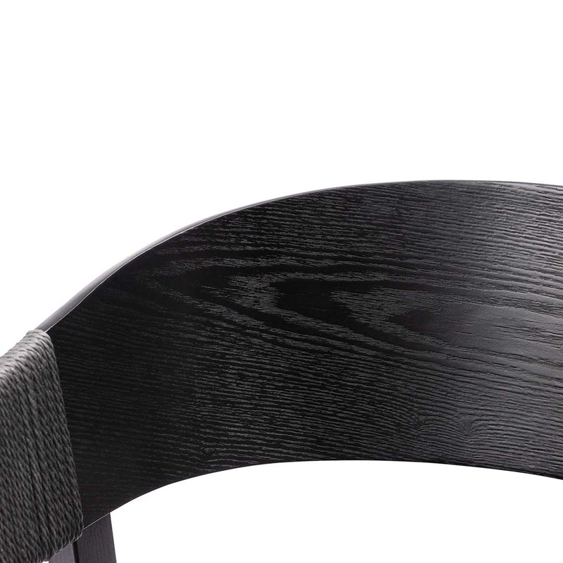 Calibre CDC8198-SD Dining Chair - Full Black (Set of 2)