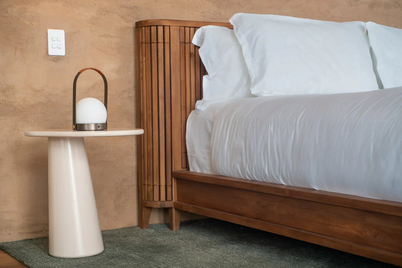 Koppar Queen Bed Frame Without Storage - FSC Recycled Teak