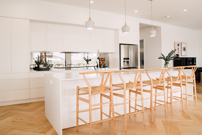 Willow Counter Stool – Natural Oak