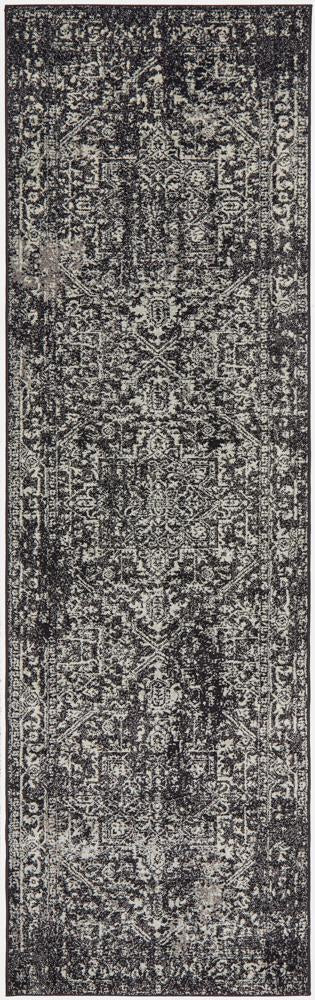 Evoke Charcoal Transitional Rug