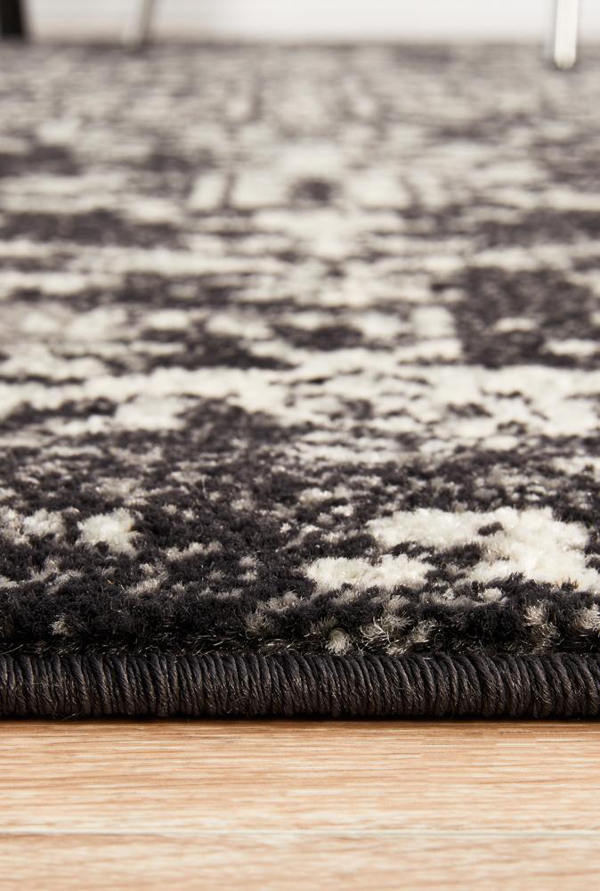 Evoke Charcoal Transitional Rug