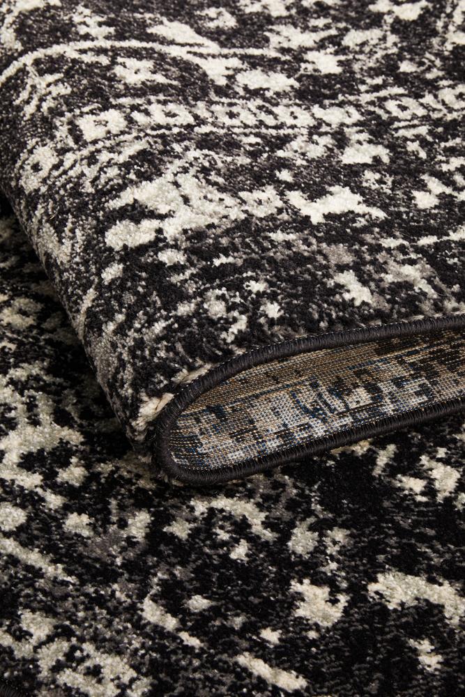 Evoke Charcoal Transitional Rug