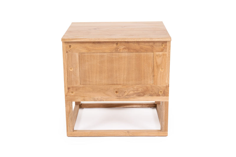 Elara Bedside Table - Natural