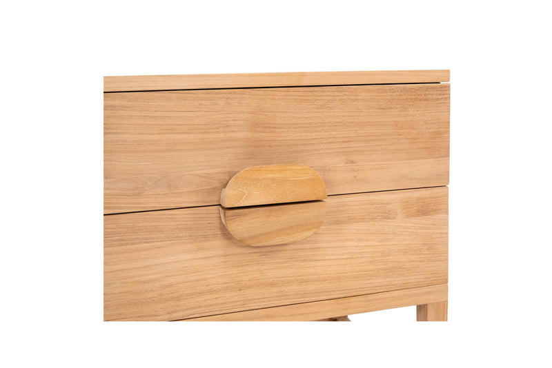 Elara Bedside Table - Natural