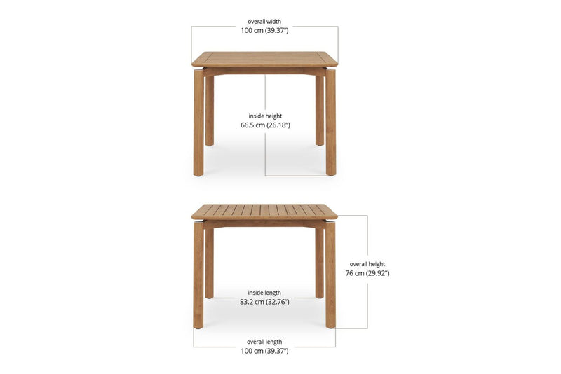 Elara Outpost Dining Table - 1m