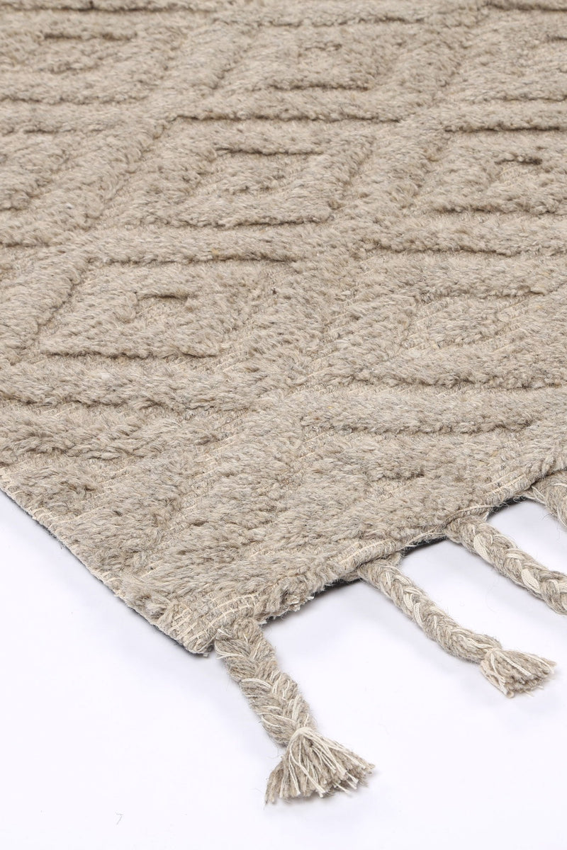 Isla Plush Diamond Ash Rug