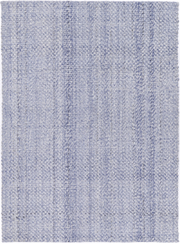 Zayna Chignon Blue Wool Blend Rug