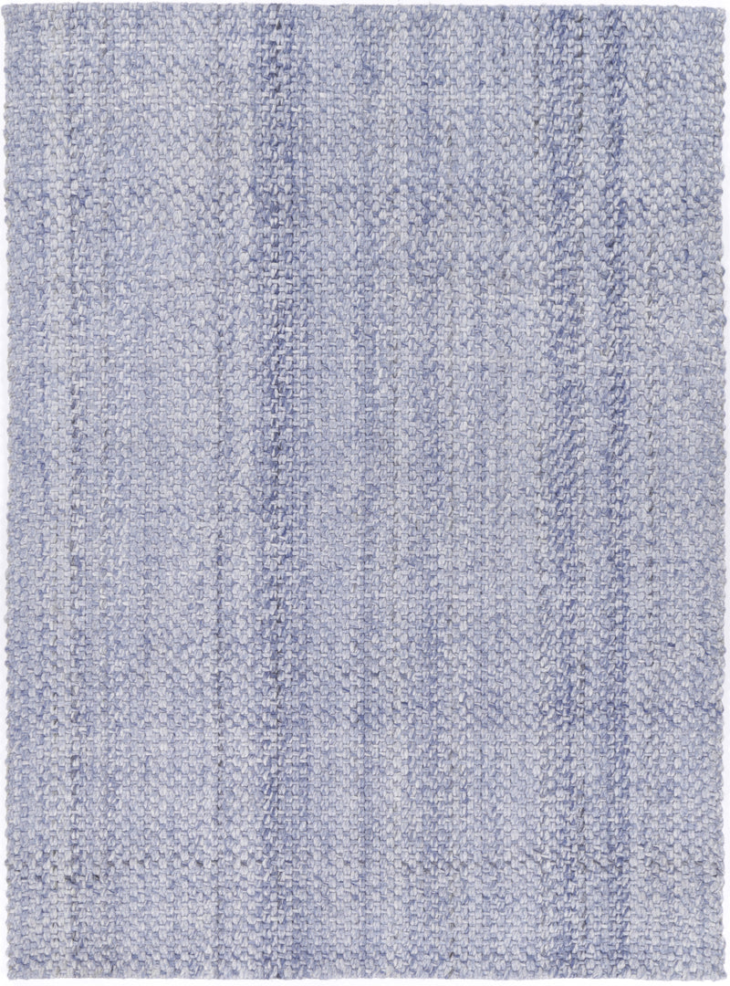 Zayna Chignon Blue Wool Blend Rug