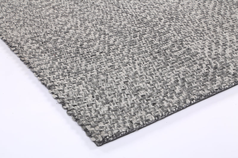 Zayna Chignon Charcoal Wool Blend Rug
