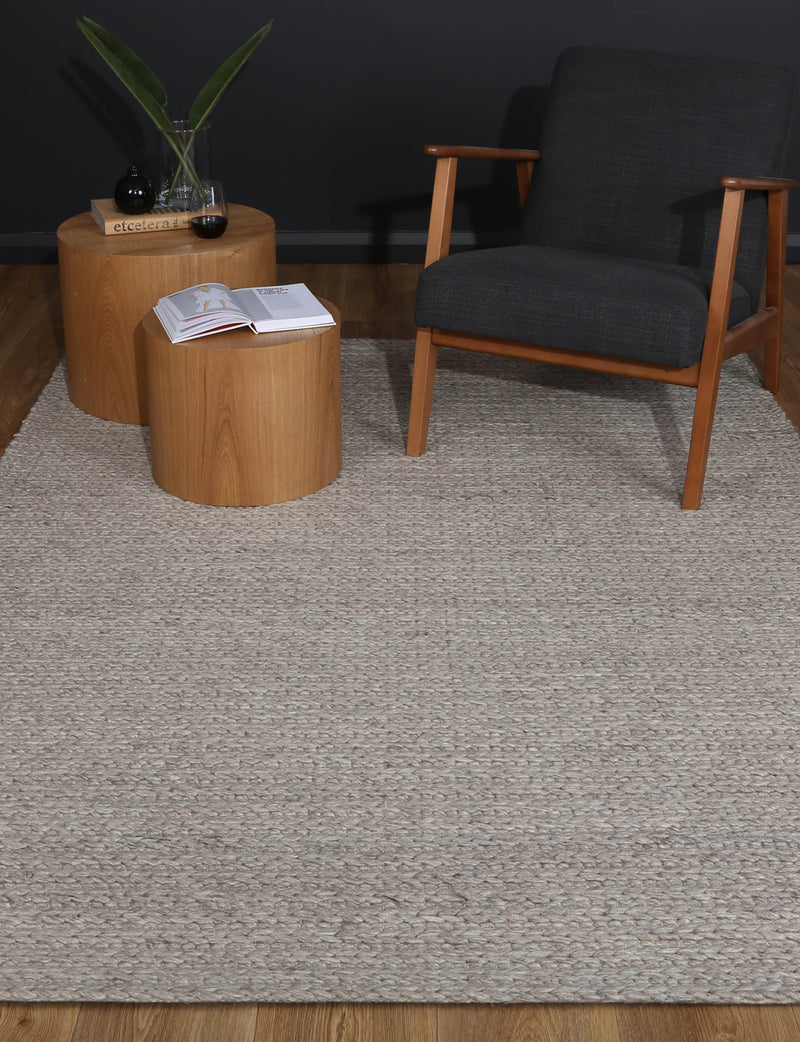 Zayna Cue Camel Wool Blend Rug