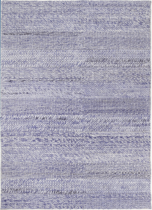 Zayna Grace Blue Wool Blend Rug