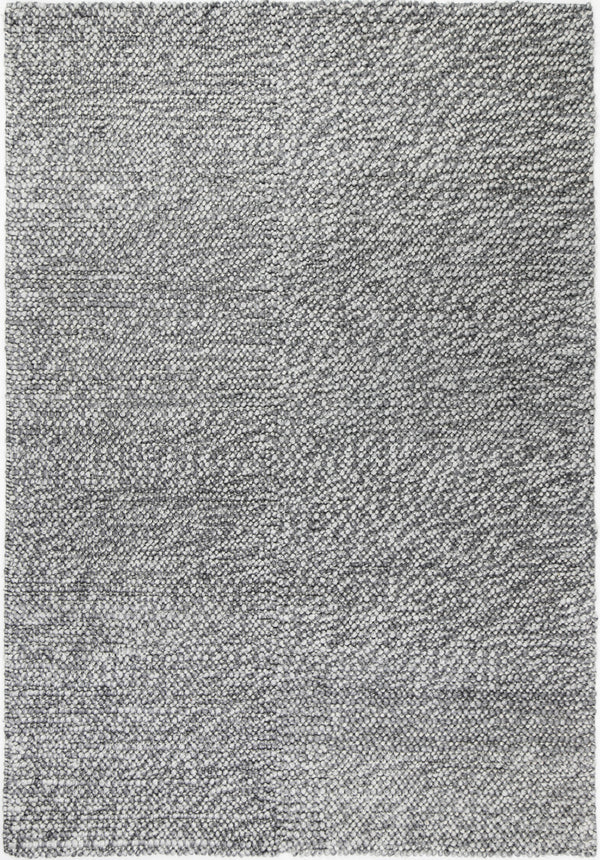Zayna Loopy Charcoal Wool Blend Rug