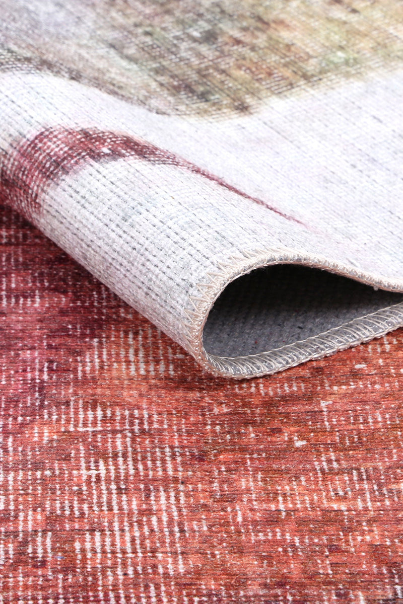 Heritage Elements Machine Washable Rug