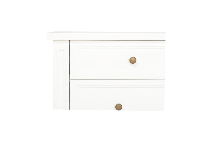 Hampton Dresser – 9 Drawer – White